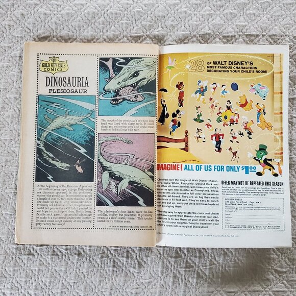 Uncle Scrooge No. # 77 Gold Key Comic Book October 1968 Walt Disney - Picture 6 of 7